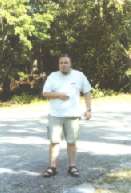 Andreas allein in den Everglades